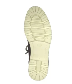 Jana Stylish Chunky Wide Fit Taupe Ankle Boots