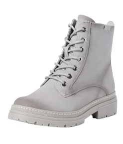 Jana Stylish Grey Ankle Boots