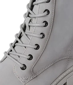 Jana Stylish Grey Ankle Boots