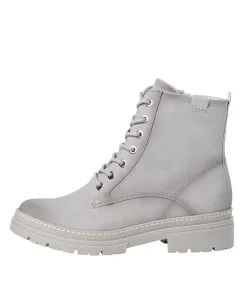 Jana Stylish Grey Ankle Boots