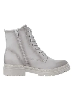 Jana Stylish Grey Ankle Boots