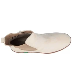 Jana Stylish Vegan Beige/Taupe Chelsea Ankle Boots