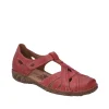 Josef Seibel Casual Hibiscus Red Shoe