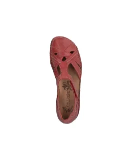 Josef Seibel Casual Hibiscus Red Shoe