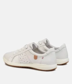Josef Seibel Casual White Leather Trainer