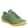Josef Seibel Combi Green Leather Lace Up Shoe
