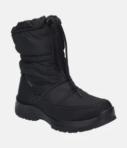 Josef Seibel Cosy Black Waterproof Winter Boots
