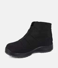 Josef Seibel Cosy Black Waterproof Ankle Boots