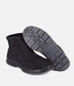 Josef Seibel Cosy Black Waterproof Ankle Boots