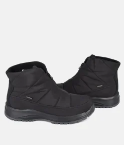 Josef Seibel Cosy Black Waterproof Ankle Boots