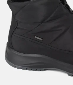 Josef Seibel Cosy Black Waterproof Ankle Boots