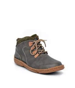 Josef Seibel Cosy Moss Green Ankle Boots