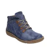 Josef Seibel Cosy Ocean Blue Ankle Boots