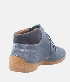 Josef Seibel Cosy Ocean Blue Winter Boots