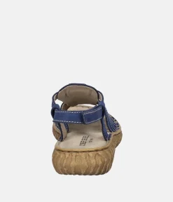 Josef Seibel Durable Ocean Blue Sandals