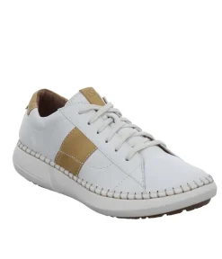 Josef Seibel Fab White/Yellow Fashion Trainer