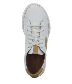 Josef Seibel Fab White/Yellow Fashion Trainer