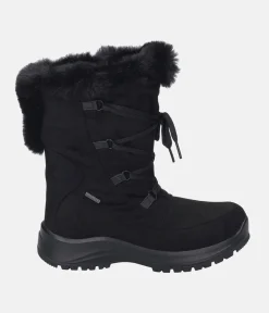 Josef Seibel Fashionable Black Waterproof Winter Boots