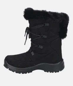 Josef Seibel Fashionable Black Waterproof Winter Boots