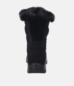 Josef Seibel Fashionable Black Waterproof Winter Boots