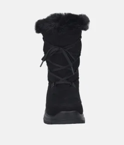 Josef Seibel Fashionable Black Waterproof Winter Boots
