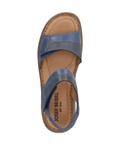 Josef Seibel Jeans Blue Combi Ladies Sandal