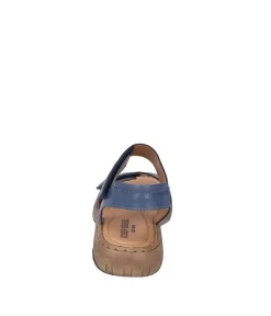 Josef Seibel Jeans Blue Combi Ladies Sandal