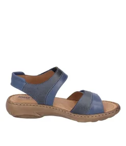 Josef Seibel Jeans Blue Combi Ladies Sandal