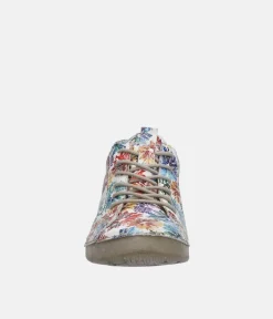 Josef Seibel Lovely Multicolour Floral Leather Lace Up Shoe