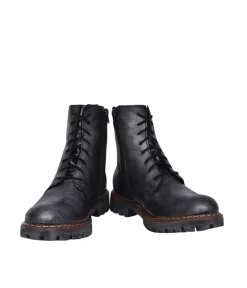 Josef Seibel Military Style Grey Ankle Boots