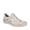 Josef Seibel Pretty Floral Leather Lace Up Shoe