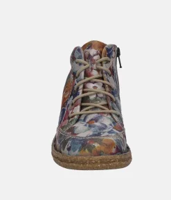 Josef Seibel Pretty Floral Ankle Boots