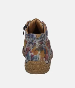 Josef Seibel Pretty Floral Ankle Boots