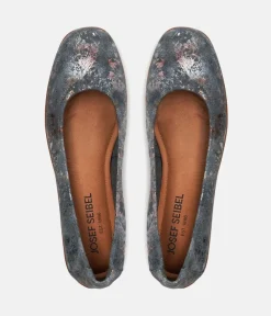 Josef Seibel Pretty Grey Combi Ballet Flats
