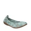 Josef Seibel Pretty Mint Green Ballet Flats
