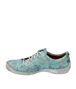Josef Seibel Pretty Mint Combi Leather Lace Up Shoe