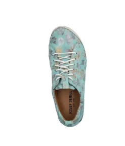 Josef Seibel Pretty Mint Combi Leather Lace Up Shoe