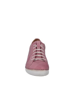 Josef Seibel Pretty Pink Leather Lace Up Shoe