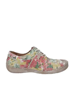 Josef Seibel Pretty Rose Multi Leather Lace Up Shoe