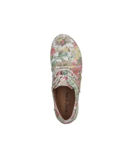 Josef Seibel Pretty Rose Multi Leather Lace Up Shoe