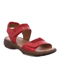 Josef Seibel Red Combi Ladies Sandal