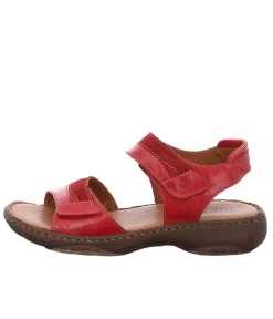 Josef Seibel Red Combi Ladies Sandal