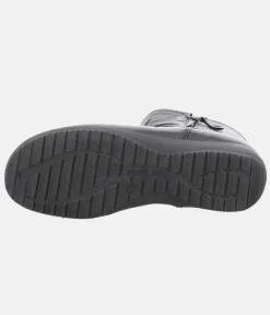 Josef Seibel Stylish Black Leather Slouch Boots