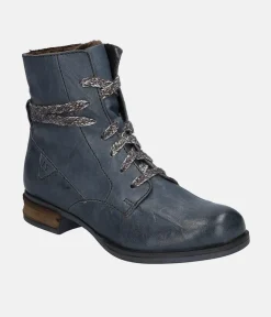 Josef Seibel Stylish Blue Ankle Boots