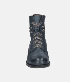 Josef Seibel Stylish Blue Ankle Boots