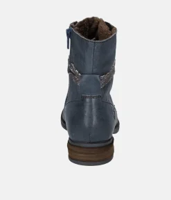 Josef Seibel Stylish Blue Ankle Boots