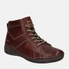 Josef Seibel Stylish Burgundy Ankle Boots