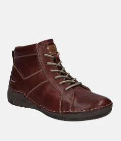 Josef Seibel Stylish Burgundy Ankle Boots