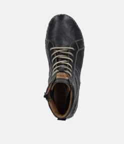 Josef Seibel Stylish Ocean Blue Ankle Boots