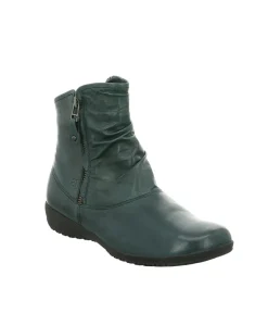 Josef Seibel Stylish Petrol Leather Slouch Boots
